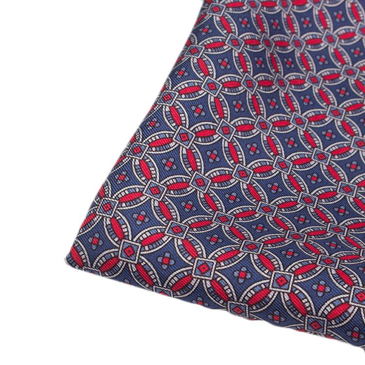 Perfect Hand Rolled Silk Checkered Formal Pocket Square Designer Printed Handkerchief