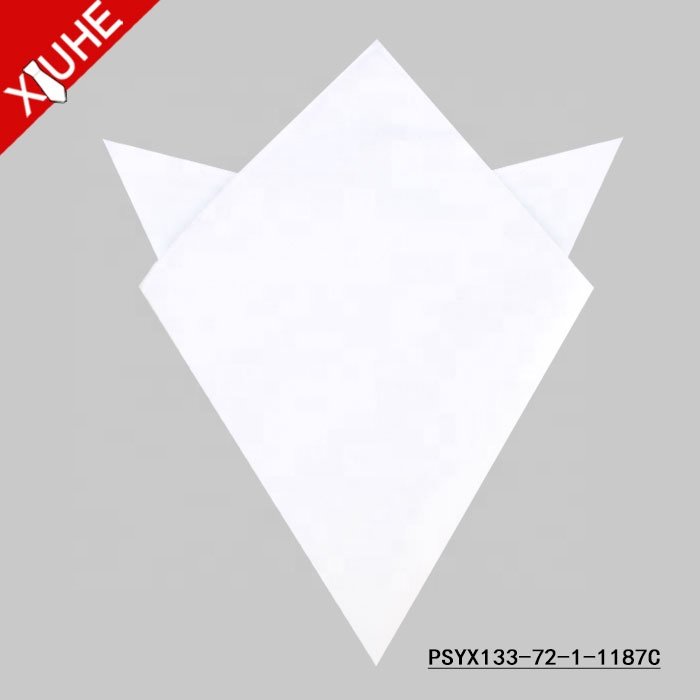Custom Printed Plain Design Men Cotton Soft Handkerchiefs with Sale