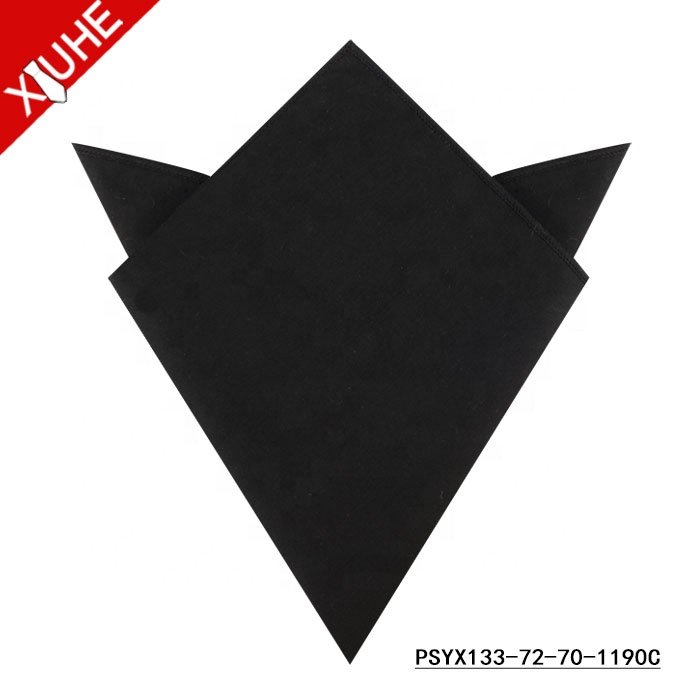 Custom Printed Plain Design Men Cotton Soft Handkerchiefs with Sale