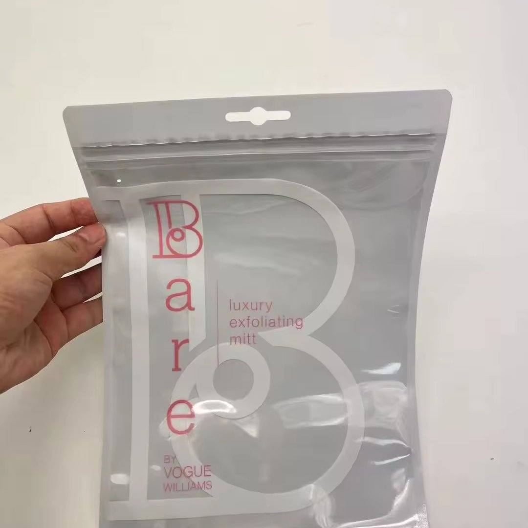 Custom Logo Plastic underwear bag clothes sock bag