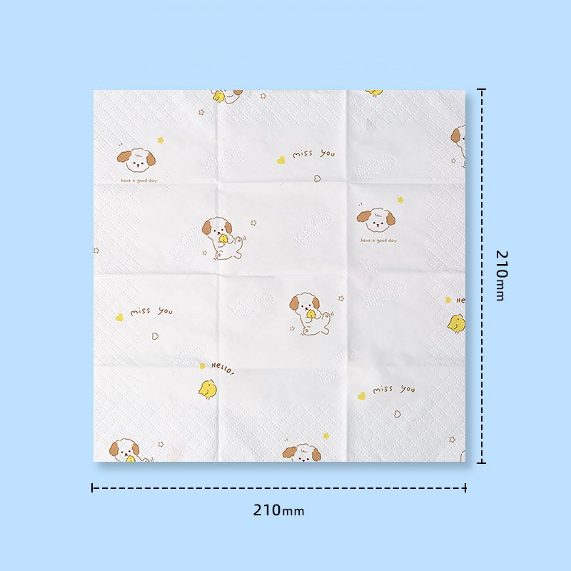 Custom 3 Ply Soft Virgin Wood Pulp Pocket Facial Tissue Handkerchief Tissues for Outdoor Travel Use With Printing
