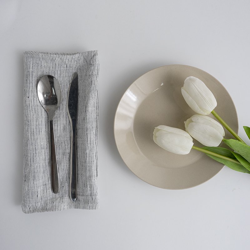 hemstitch dinner napkins European hemstitch napkin 100% pure linen table stone washed napkins