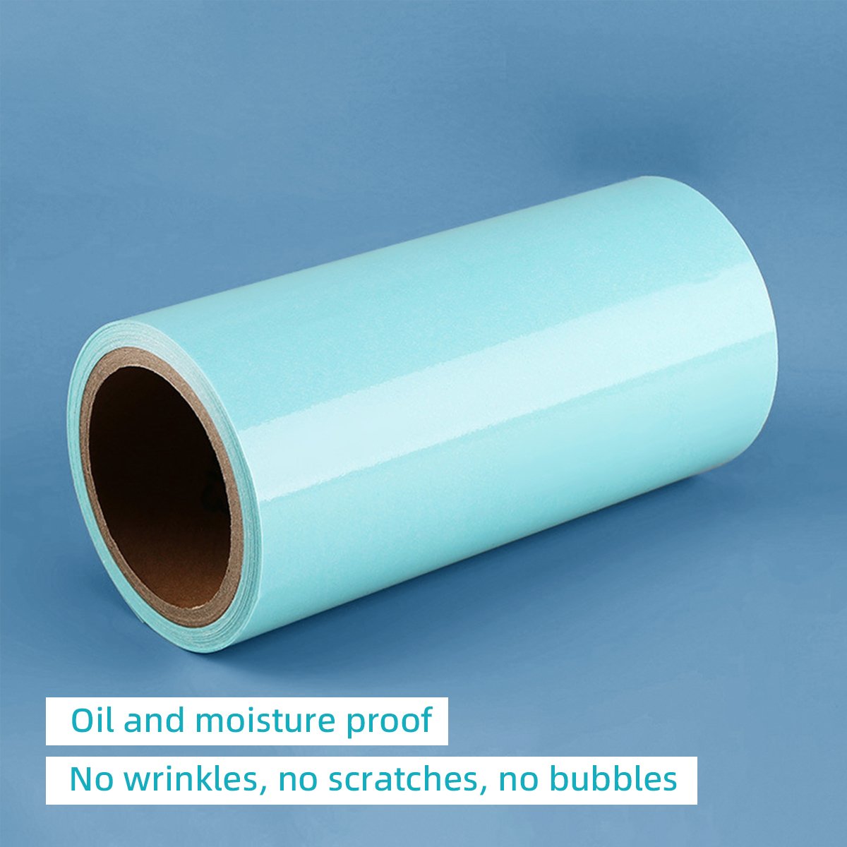 Waterproof Paper Recycled Materials Silicone Coated Blue Release Paper
