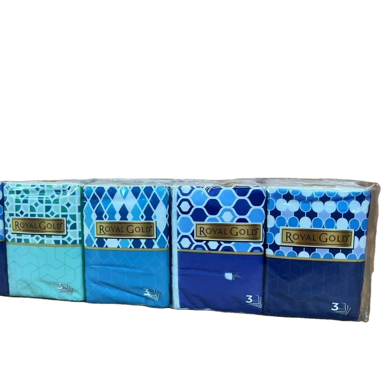 Cheap Soft Factory Wholesale Handkerchief 1/2/3/4 Ply Customized Colorful Decorative Pocket Tissue Paper