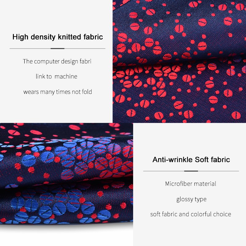 Men Paisley Pocket Square Set Retro Vine Handkerchief for Wedding Party