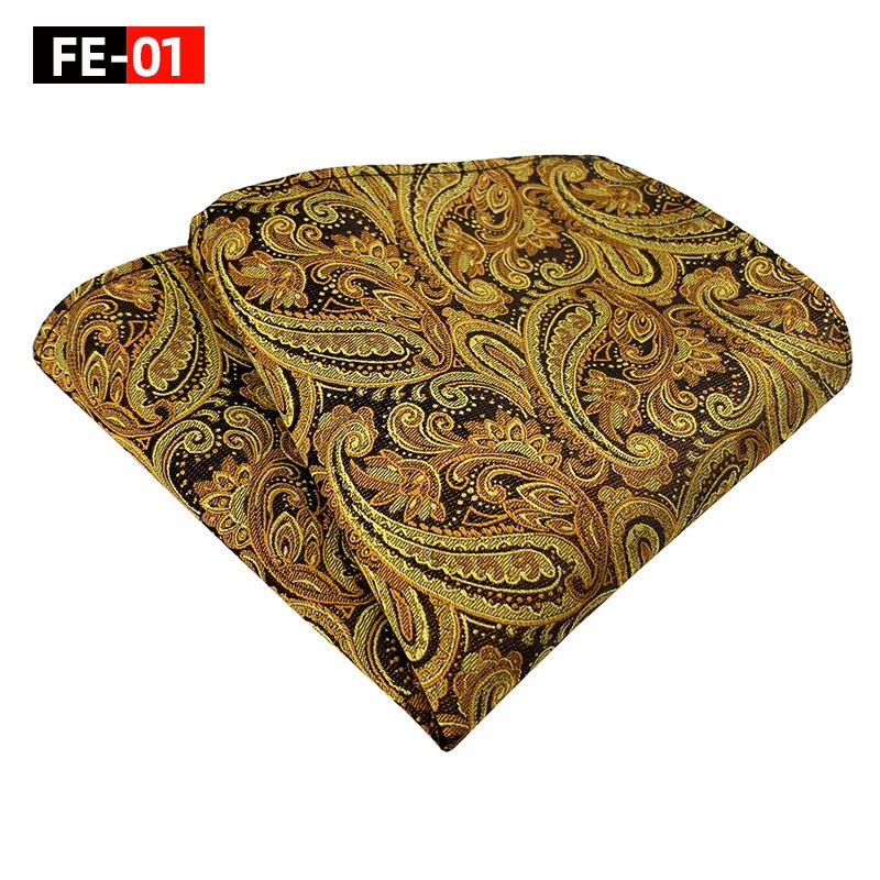 Wholesale Custom handkerchiefs own logo private label silk men's pocket square for men 100% silk men handkerchief paoleta