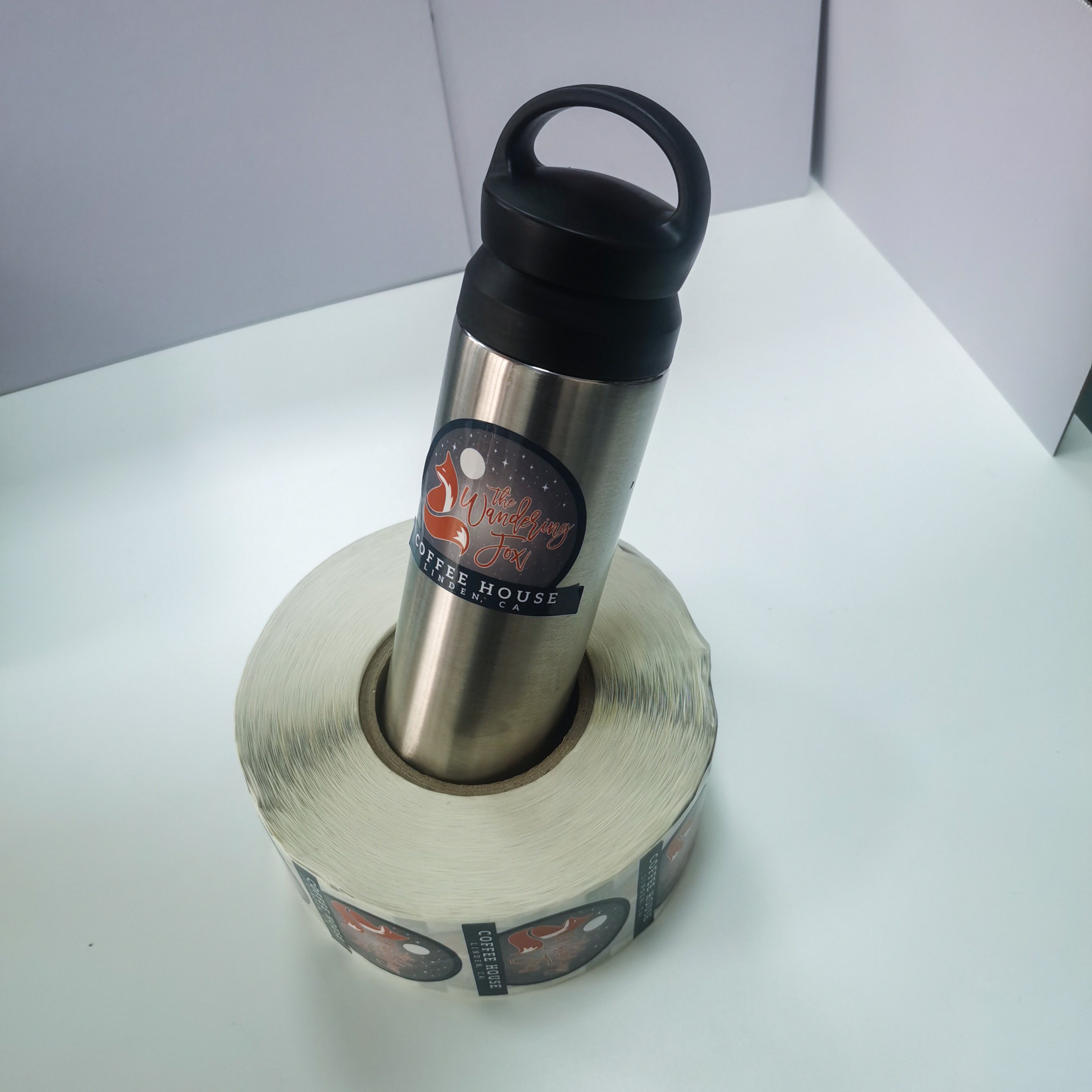 Custom Printed Packaging Adhesive Sticker Waterproof Printing Roll Label Art paper Stickers