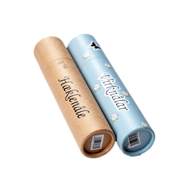 Hot sale eco friendly biodegradable food grade paper tube Lip Balm tea kraft paper tube