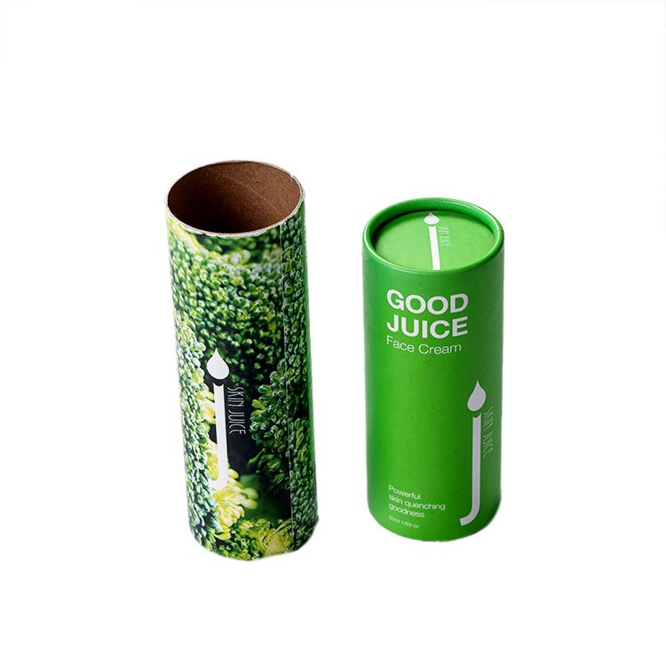 Hot sale eco friendly biodegradable food grade paper tube Lip Balm tea kraft paper tube
