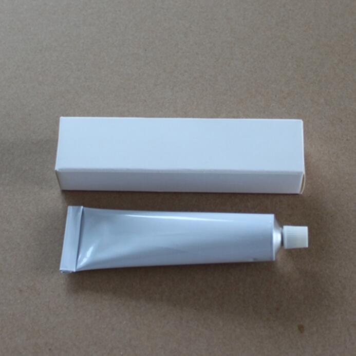 custom white fold aluminum tube ointment paper box toothpaste paper box custom Essential Oil Dropper Bottle Paper Box Packaging