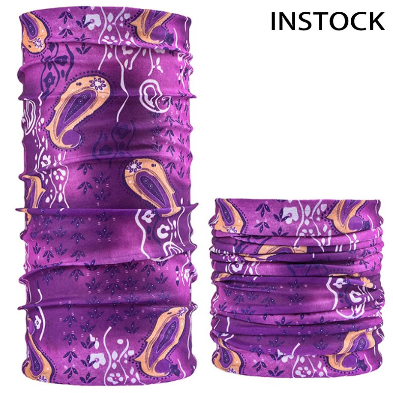 Seamless Multi-functional Magic Bandana Cycling Neck Gaiter Head Scarf Neck Set Windproof women Hijab