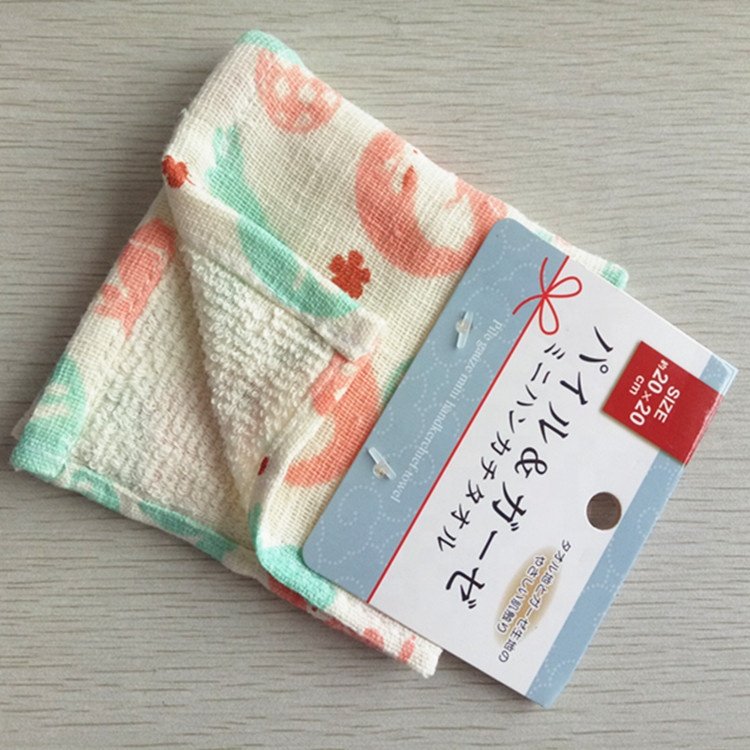 100% Cotton Baby Newborn Bibs Wrap Handkerchief Kid Hand Face Bath Towel