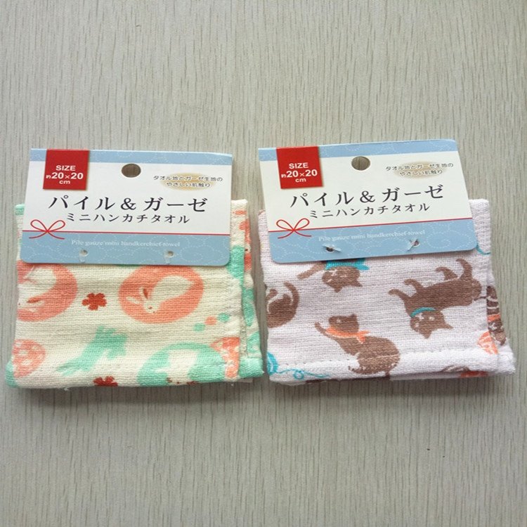 100% Cotton Baby Newborn Bibs Wrap Handkerchief Kid Hand Face Bath Towel