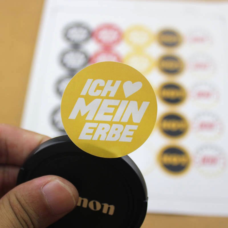 Custom A4 Sheet Vinyl Destructible Eggshell Anti-Fake Seal Tamperproof Tamper Proof Tape Logo Sticker