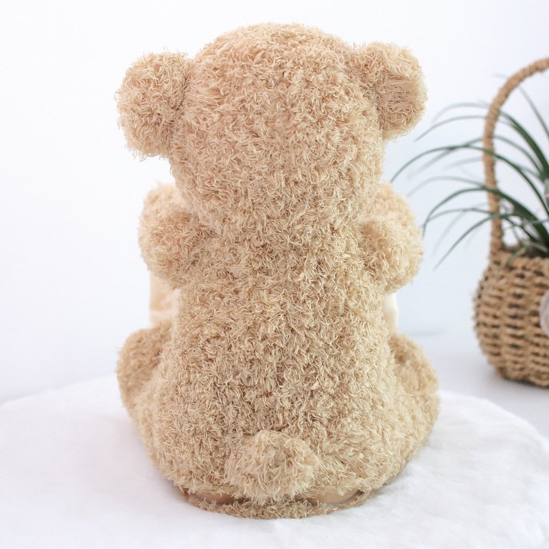 Factory Wholesale Kawaii Talking Open Mouth Teddy Bear Peekaboo Electric Puzzle Bears Electronic Toys For Children