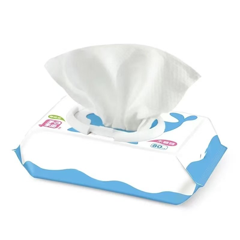 Customized Wholesale Spunlace Organic ECO Bamboo Biodegradable Hygiene Aloe Vera Baby Cleaning Wet Wipes