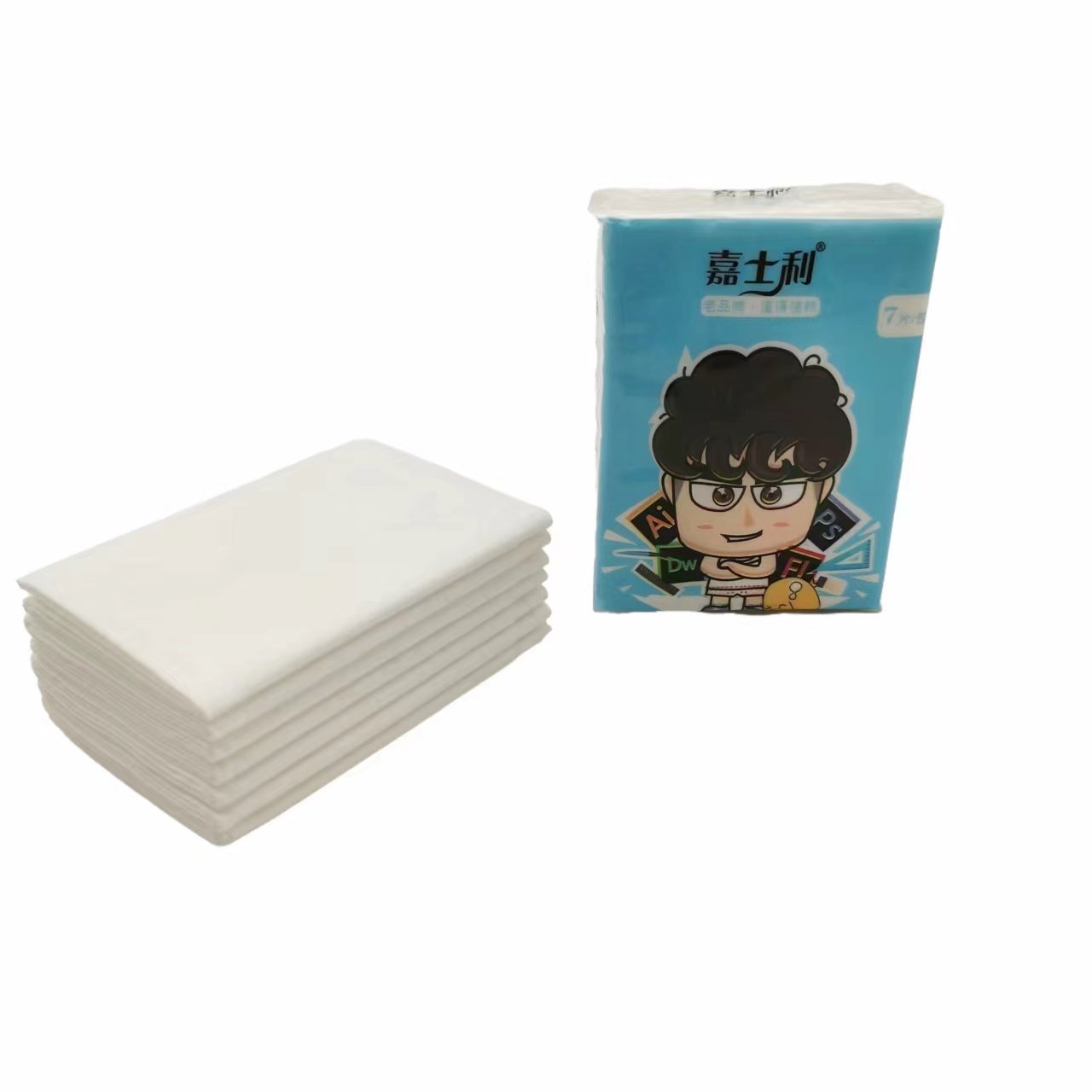 Portable Wholesale OEM Mini Pocket Tissue Facial Tissue 2 Ply Customized Handkerchief Tissue With Good Quality