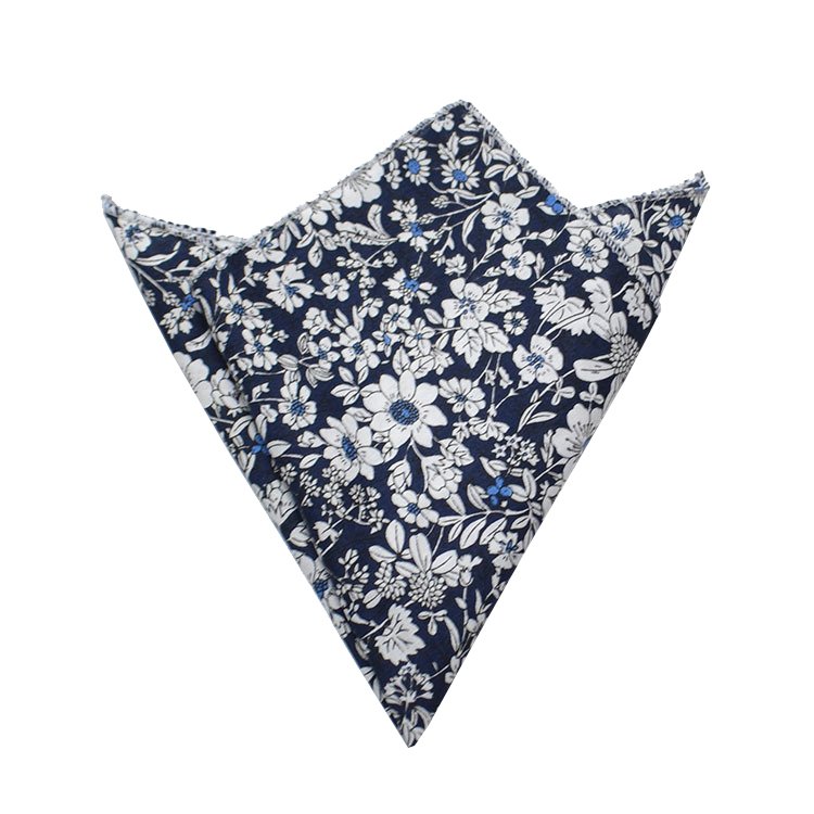 100 Polyester Fashion Handkerchief Paisley Floral Pocket Square Hanky For Women Mens Wedding Dress Suit Accessories