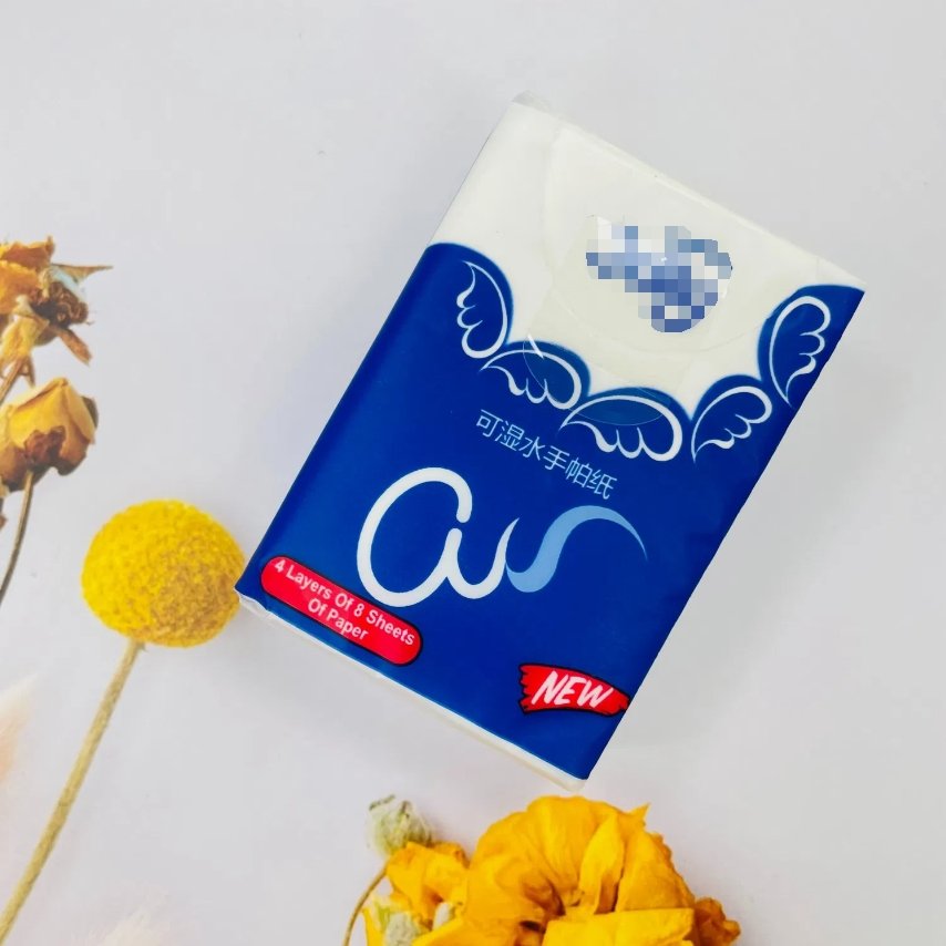 Factory Price Pocket Tissue Good Raw Material Napkin Handkerchief Paper
