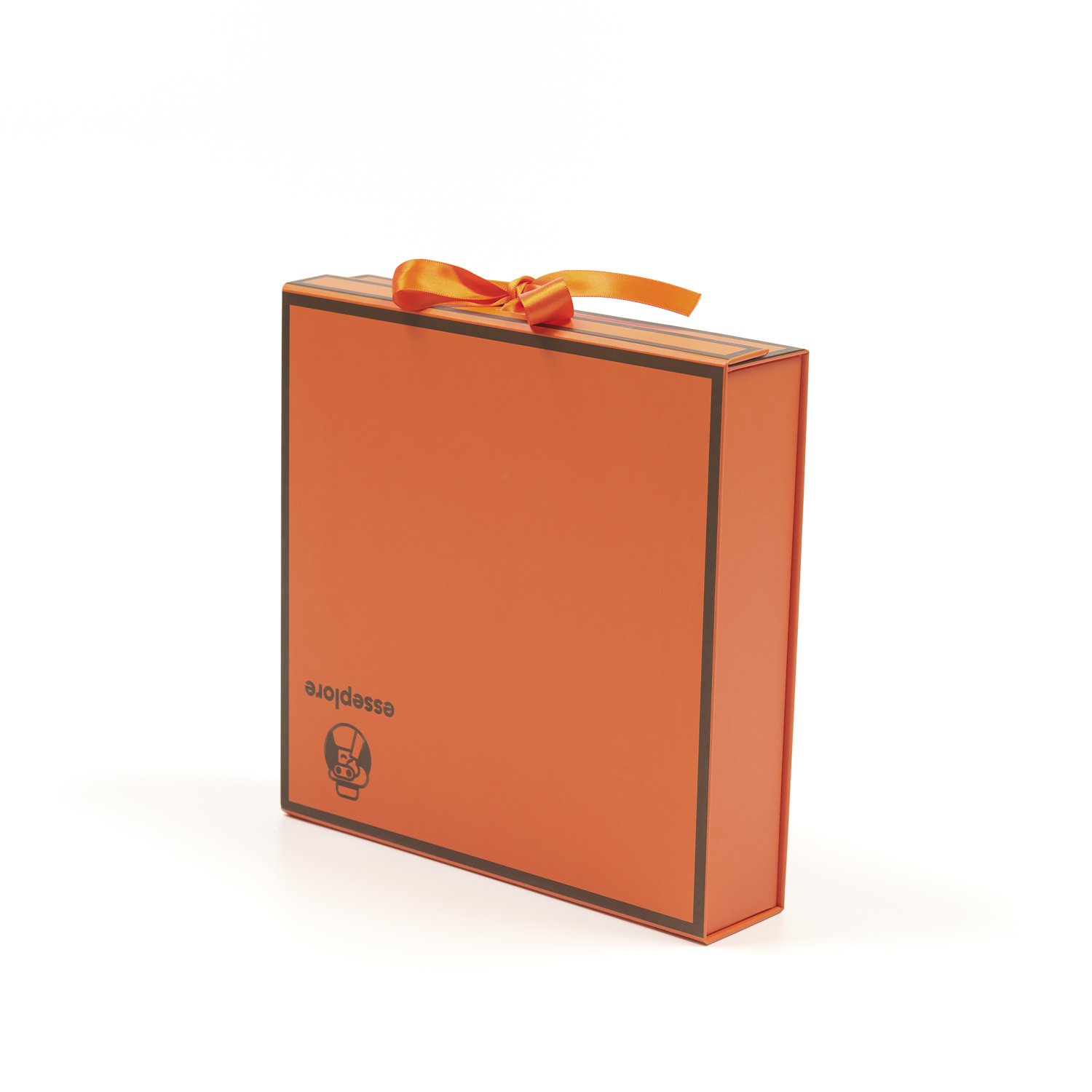 Luxury Black Book Shaped Rigid Cardboard Foldable Gift Box Custom Print Paper Clamshell Magnetic Gift Box