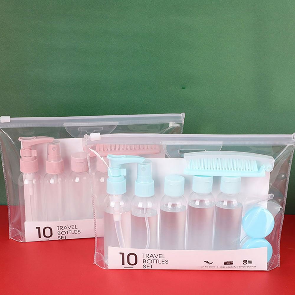 Custom Color Travel Beauty Kit Travel Bottle Set