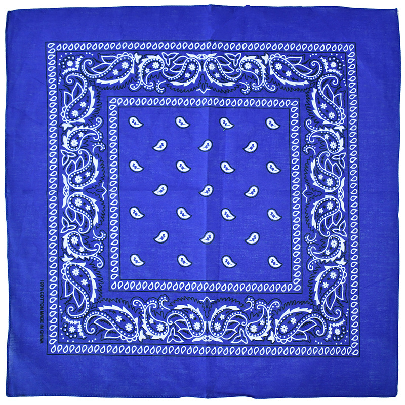 China factory wholesale multi color printing polyester cloth outdoor sports square scarf