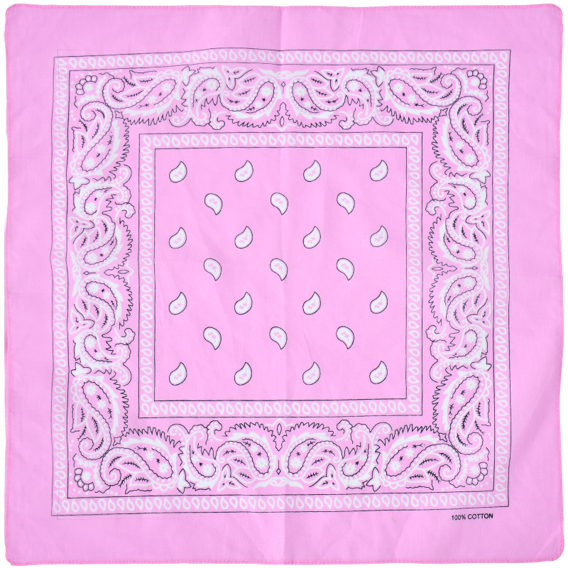 China factory wholesale multi color printing polyester cloth outdoor sports square scarf