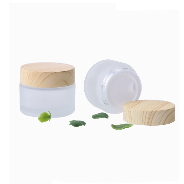 5ml 10ml 15ml 20ml 30ml 50ml 100ml Glass Bottle Milk Juice frosted clear essential oil glass dropper bottle with bamboo lid