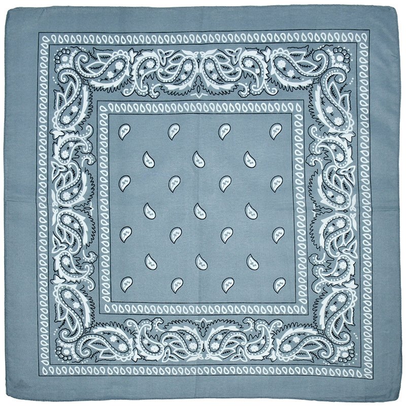 Wholesale Fashion Paisley Pattern Handkerchief Printing Bandana Cheap Bandana Polyester Square Bandana