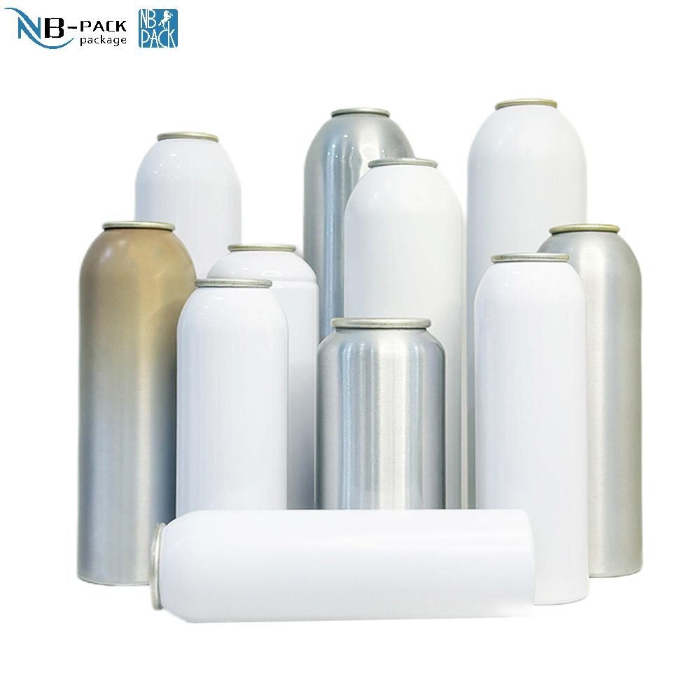 Aluminum Aerosol Can with Personalized Logo for Skincare and Beauty Products
