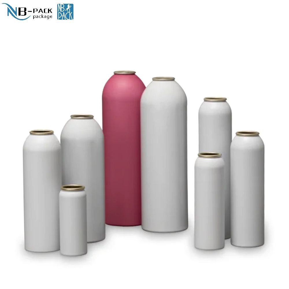 Aluminum Aerosol Can with Personalized Logo for Skincare and Beauty Products