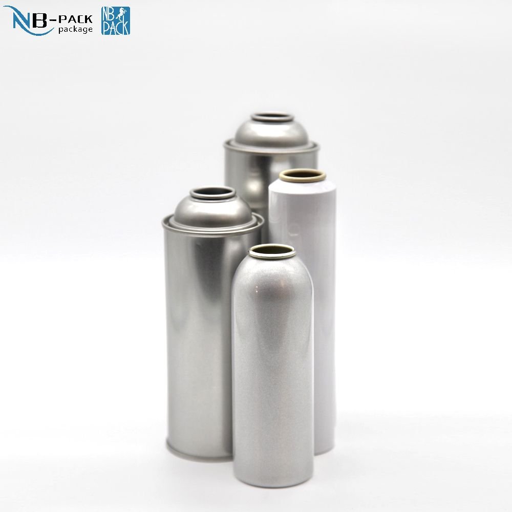 Aluminum Aerosol Can with Personalized Logo for Skincare and Beauty Products