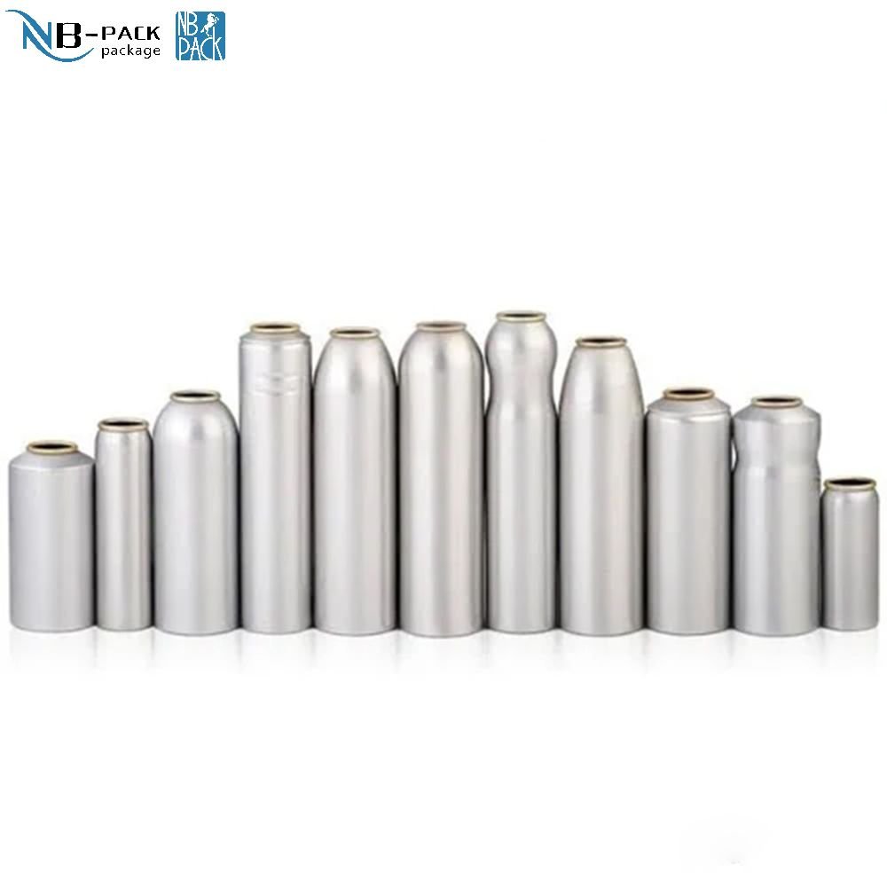 Aluminum Aerosol Can with Personalized Logo for Skincare and Beauty Products