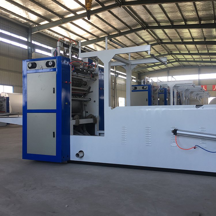 Factory 4 Lines Automatic Folding Facial Tissue Paper Making Machine Production Line