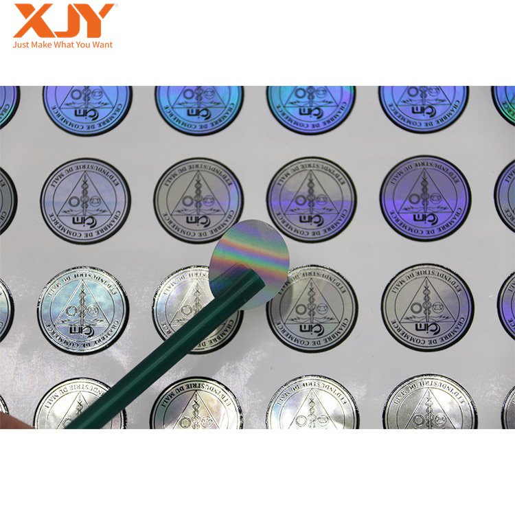 XJY food safety custom self adhesive water proof printed sticker roll craft beer labels for 12 oz aluminum cans