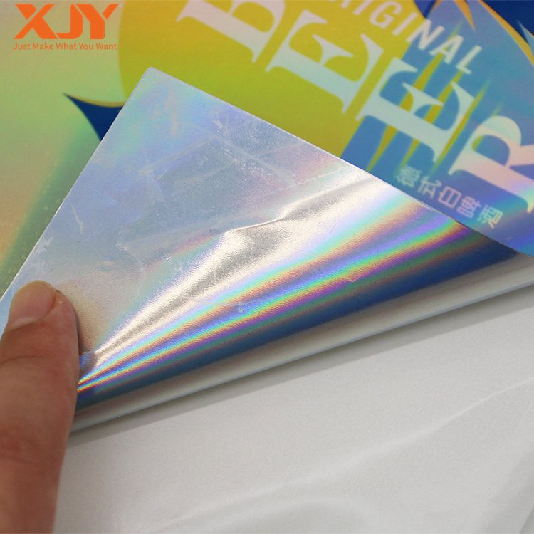 XJY food safety custom self adhesive water proof printed sticker roll craft beer labels for 12 oz aluminum cans