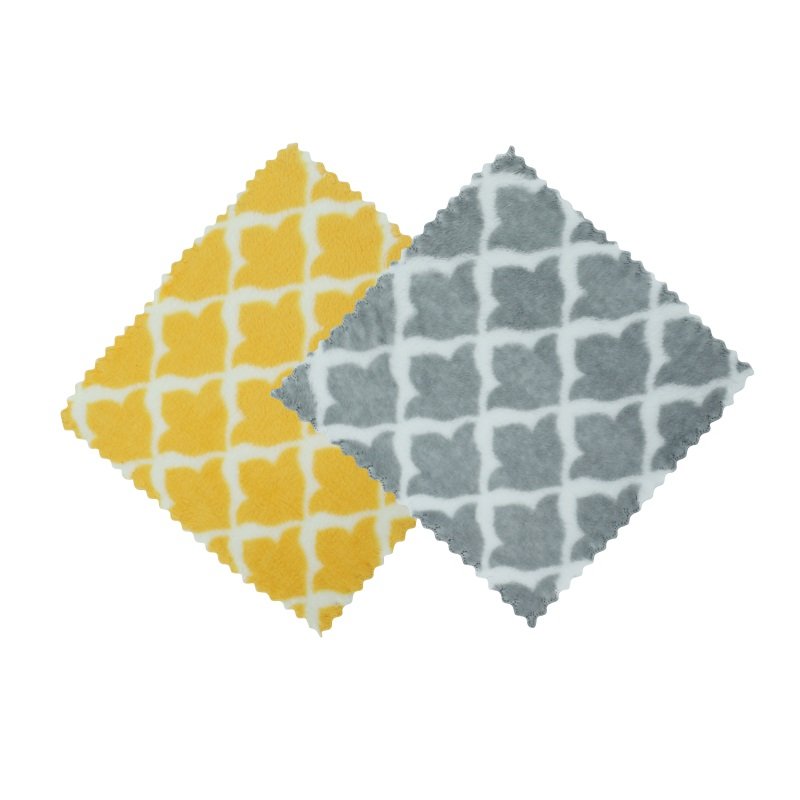 customized Thick printed handkerchief car cleaning cloth cleaning rag commercial cloths microfiber towel oem