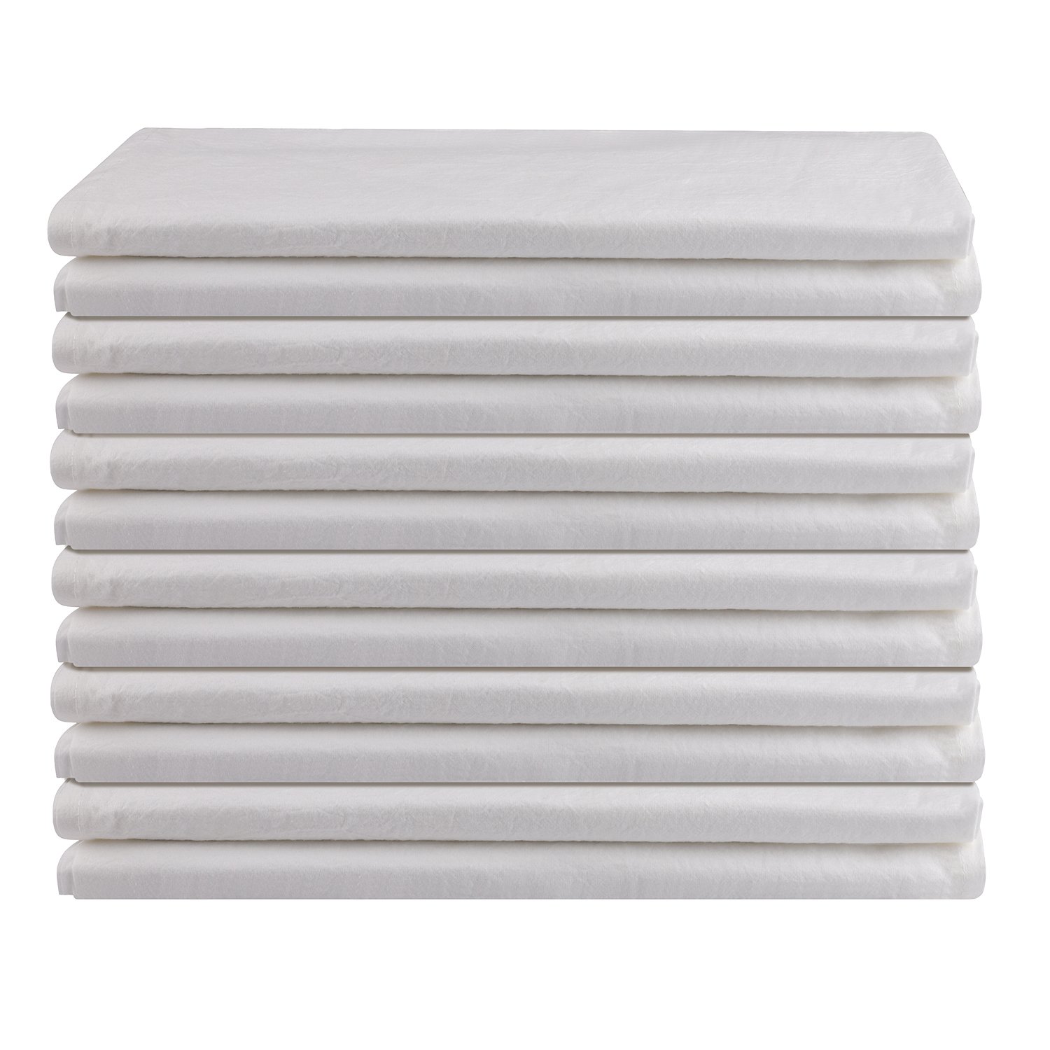 100% Cotton Flour Sack Towel-White Embroidered and Woven Luxury Style for Kitchen Table Airplane Restaurant Use