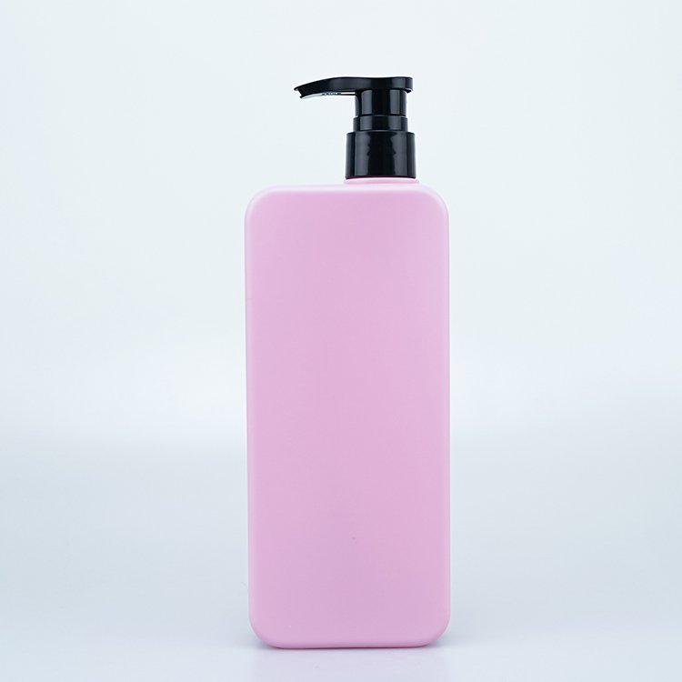 Easy Open End Eco Friendly Hair 100ml 200ml 400ml 500ml custom empty plastic rectangle PET cosmetic packaging turkish
