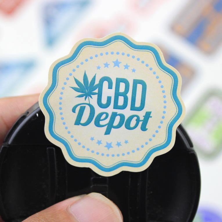 Custom Logo Print Cheap Product Label Sticker