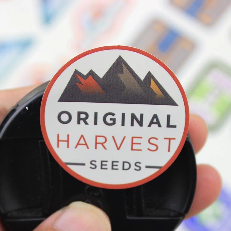 Custom Logo Print Cheap Product Label Sticker