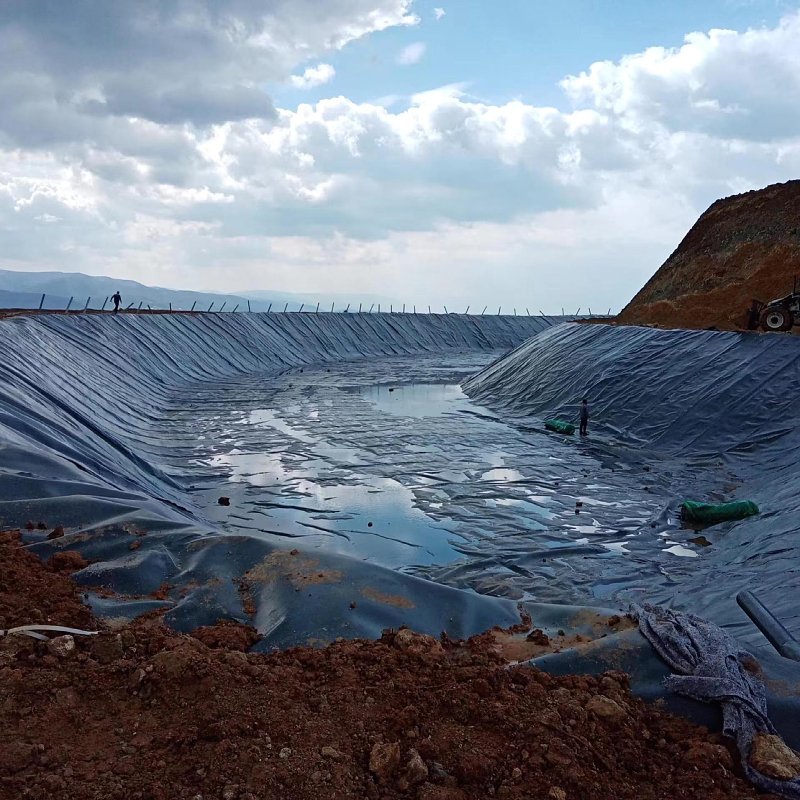 HDPE geomembrane for mining, dam engineering, geomembrane lining, anti-seepage pond lining material, pond fish pond geomembrane
