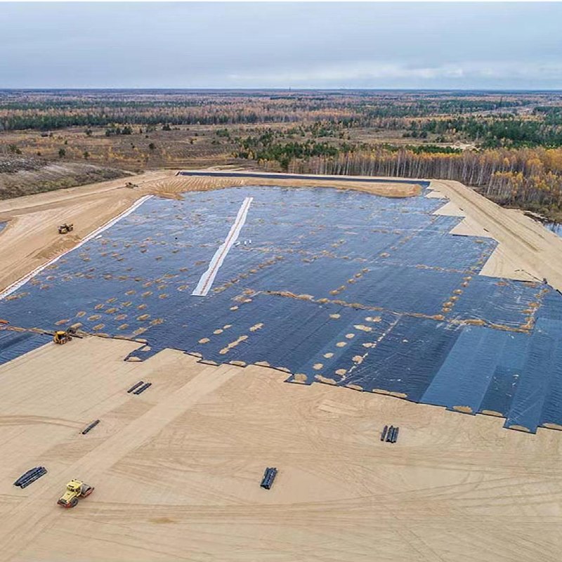 HDPE geomembrane for mining, dam engineering, geomembrane lining, anti-seepage pond lining material, pond fish pond geomembrane