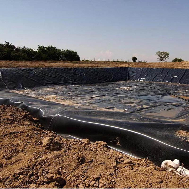 HDPE geomembrane for mining, dam engineering, geomembrane lining, anti-seepage pond lining material, pond fish pond geomembrane