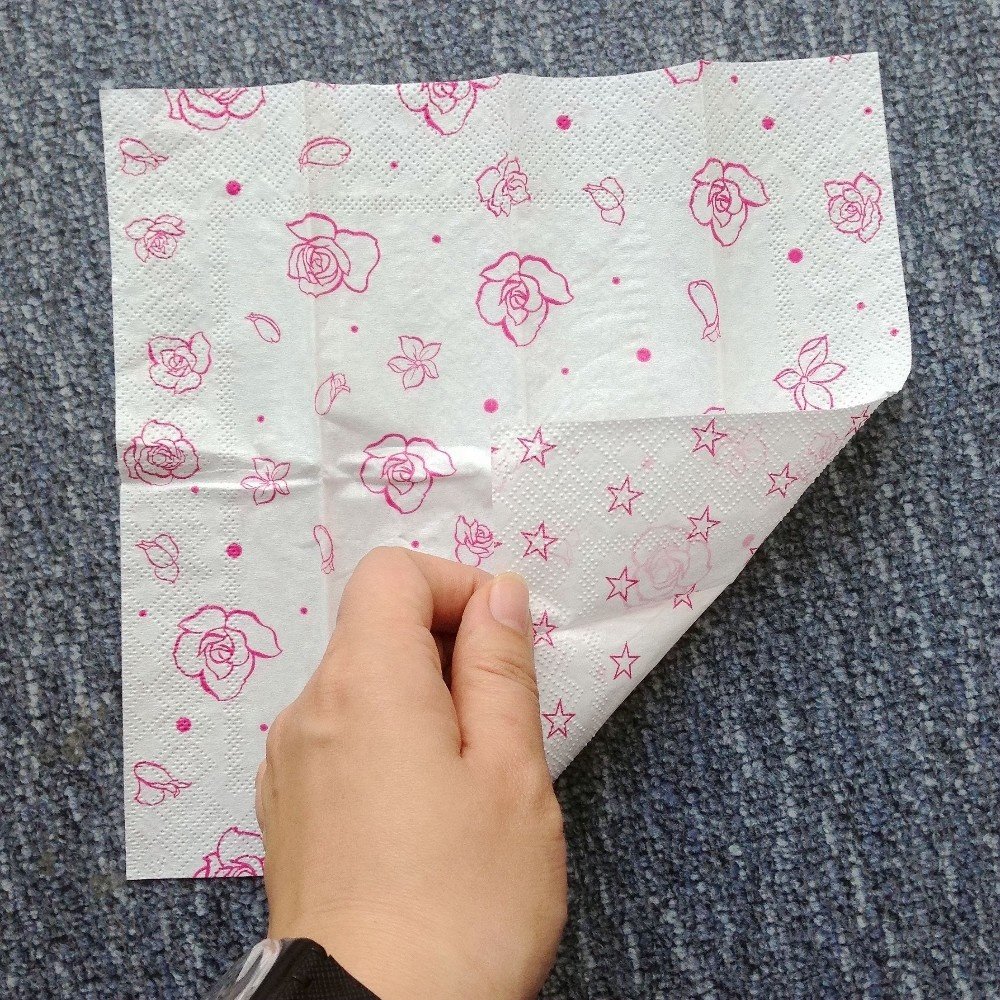 Promotional Customized Double Ply Pocket Pack Facial Tissue Soft Handkerchief Paper Custom Virgin Pulp Handkerchief Paper