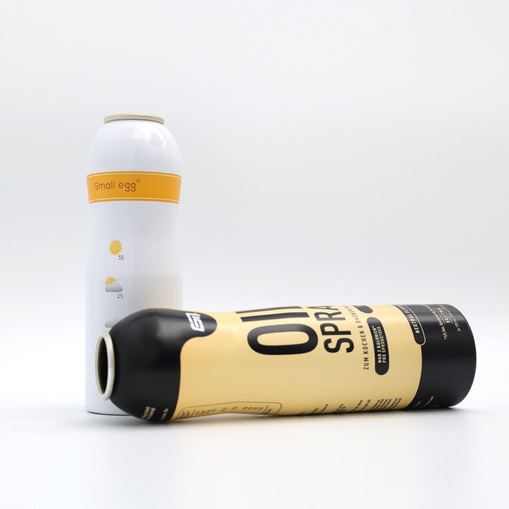 Empty Oxygen Fresh Air Cans Aluminum Aerosol Canister Can