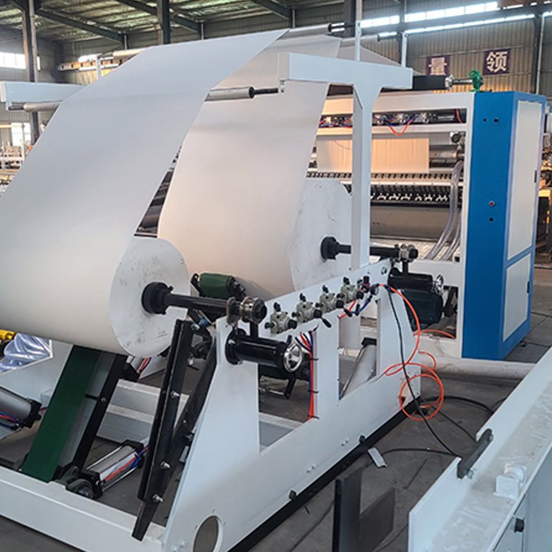 Automatic 3 line facial tissue making machine/V-fold facial tissue folding machine