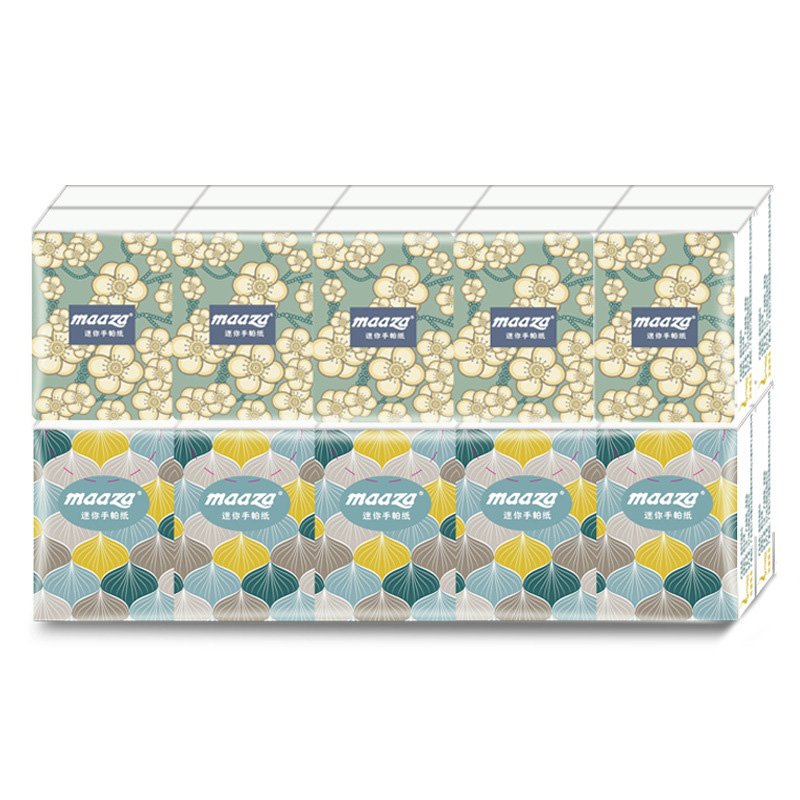 Mini Handkerchief Pocket Tissue Small Pack Facial Tissue Pocket Handkerchief Food Safe Tissue Paper