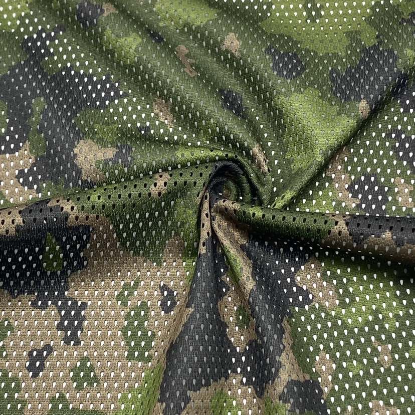 Custom mesh Tactical Desert green camouflage printed Quick Dry Camo for Printed Mesh Shorts