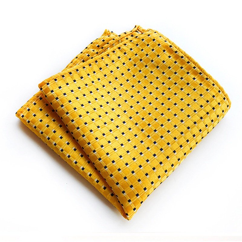 Custom Mens Jacquard Handkerchief Cotton Ladies White Wedding Handkerchief Kids Pocket Square Handkerchiefs